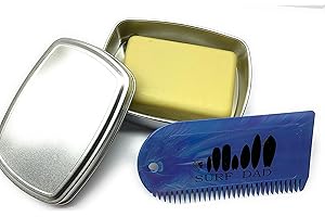 ECOMB Birthday Gift Eco Surf Board Wax and Comb 100% Reclaimed Marine Waste Plastic