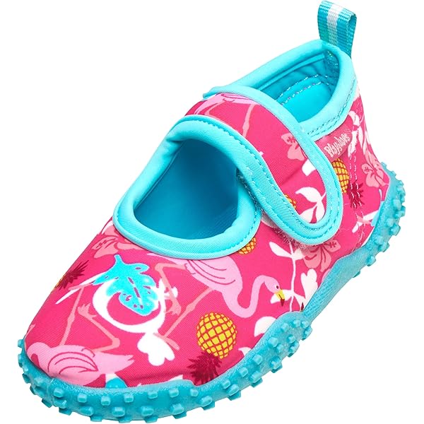 Playshoes UV-bescherming 'Flamingo' turquoise / geme Playshoes UV-bescherming 'Flamingo' turquoise / geme