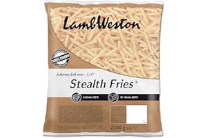 Lamb Weston Frozen Julienne Shoestring Stealth Fries - 1x2.5kg