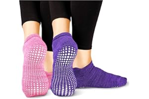 LA Active Grip Socks - Yoga Pilates Barre Non Slip