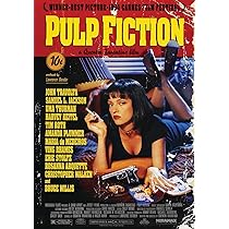 Pulp Fiction Movie Poster Framed or Unframed Glossy Poster (A2-420