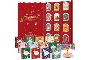SCENTORINI 2025 Incense Cones Advent Calendar Christmas 96 Pieces Incense Candle with Incense Holder 12 Fragrances Cinnamon, Cedar, Jasmine and Sandalwood etc. for Christmas, Yoga, Meditation