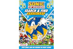 Sonic the Hedgehog Search & Find Adventure: New for 2025! Look for Sonic and his friends on every action-packed spread! The perfect gift for kids aged 5, 6, 7, 8, 9
