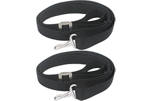 Adjustable 96Bimini Top Strap Boat Top Strap with Loops and Single Snap Hook Marine Webbing Straps Bimini Awning Straps2/Pk by YYST