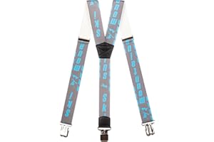 Olata Adjustable Ski Salopette X- and Y-Shape Braces/Suspenders