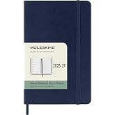 Moleskine 2027 18-Month Weekly Pocket Softcover Notebook: Sapphire Blue