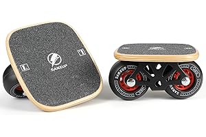 SANXUP Free Skates,Skates with Split Skateboard Design, Aluminum Alloy Panel, High Elasticity Wheels, and Double Wheelbase Bracket - Ultimate Freeskates