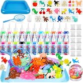 Aqua Magic Set Cucina - Giocattolo Per Bambini Con Gelatina Bollente E Vernice Che Coagula