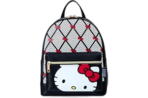 Hello Kitty Zaino Donna Ragazze Adolescenti, Mini Zaino Moda Doppi Spalline