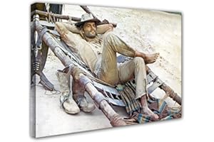 Terence Hill - Plate-Forme/Cheval - on l'appelle Trinita - Canvas (80 x 60 cm)