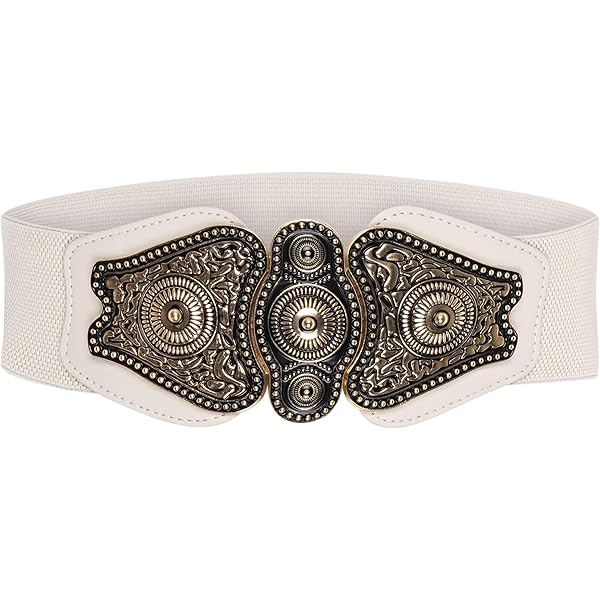 Cintura Alta Vintage Con Fibbia E Design A Treccia | Elegante E Regolabile Per Vestiti, Gonna O Jeans - Foto 8