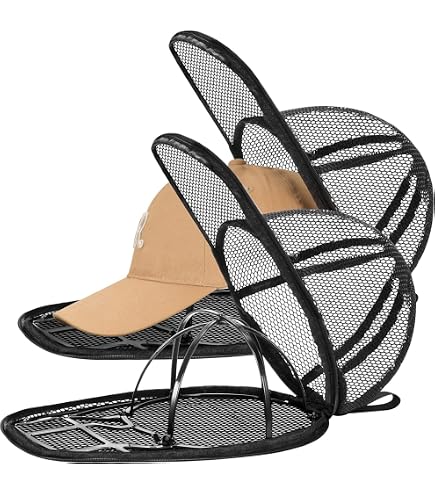 Lot De 10 Supports Intérieurs Pour Casquettes Baseball - PVC Transparent, Anti-Déformation