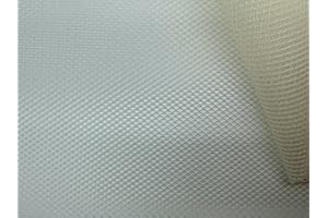 LEUCHTKLANG Harmonica Gauze Accordion Treble Top Cover Grill Cloth Replacement Parts Italy (No. 2: Cream White)