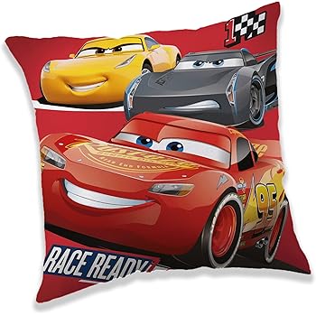 Jerry Fabrics Disney Cars Character Cushion Decorative Throw