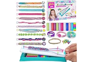 Victse Kit de Bracelet de l'amitié, Kit Loisirs CréAtifs Enfant Bricolage, Kit de Bracelet Colorées DIY Ensembles pour Filles de 6-12 ans