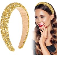 Damen-Haarband Mit Strass & Perlen – Blau, Dehnbar, Für Hochzeit, Party, Cosplay
