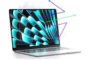PROTESCREEN 2 Unidades de Protector de Pantalla para MacBook Air 15 Pulgadas (M4/M3/M2,2025/2024/2023)-(A3241/A3114/A2941), Filtro Anti Luz Azul Film Protector Ojos Pantalla para Mac Air 15,3"