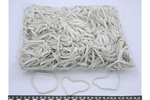 Progom-Elastiques-100(Ø64) mmx5mm-blanc-1kg