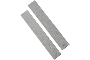 SHARPAL 2-pack diamantplattor 80/325 korn, 1"x6"/150x25 mm | 180/45 mikron elektropläterad monokristallin diamant för snabb a
