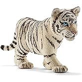 Schleich-Wild Life-Yavru Beyaz Kaplan | 3 yaşından b&uuml;y&uuml;k fig&uuml;r | ger&ccedil;ek&ccedil;i hayvan fig&uuml;rleri | detaylı hayvan fig&uuml;r&uuml; | erkek ve