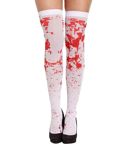 Costume Da Infermiera Zombie Con Sangue Finto E Pittura Per Il Viso – Completo Horror Per Halloween, Taglie S-XXL
