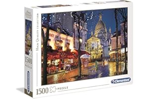 Clementoni - 31999 - Puzzle 1500 Elementów High Quality Collection - Paris: Montmartre