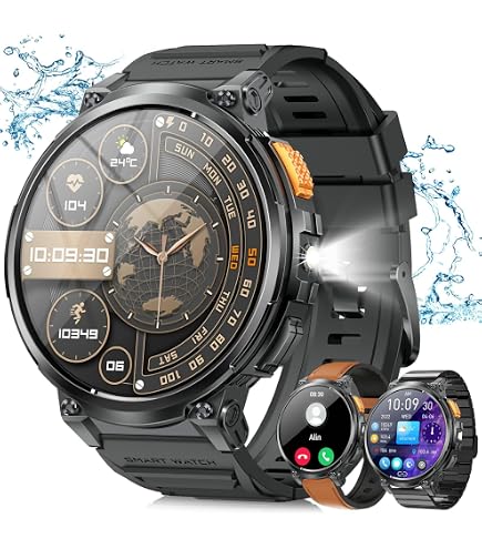 Pellicola Protettiva In Vetro Temperato 9H Per Smartwatch DREMAC FV6 E ESFOE FV6 1,85", 3 Pezzi