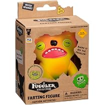Figura Fuggler Pedorreta Electrónica Con Sensor De Movimiento | 9 Cm, 4 Modelos Para Coleccionar | Juguete Gracioso Para Niños +4 Años