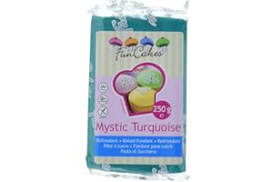 ‎FUNCAKES FunCakes Fondant -Mystic Turquoise (250 g)