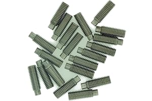 SINGULARITY SUPPLIES M4 (4mm x 5mm) Hex Socket Grub Screw (Dog Point) - Stainless Steel (A2) (Pack of 20)
