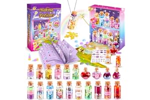 Veopoko Craft Kits for Kids, Potion Making Kit Children Girls Toys Age 6 7 8 9 10 11 Magic Birthday Gifts for 7 8 9 10 11 Year Old Girls Potions Kits for Kids Fairy Toys for 6-12 Year Olds Girl Gifts