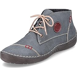 Rieker veterschoenen voor dames 52528, grootte:41, kleur:Blauw