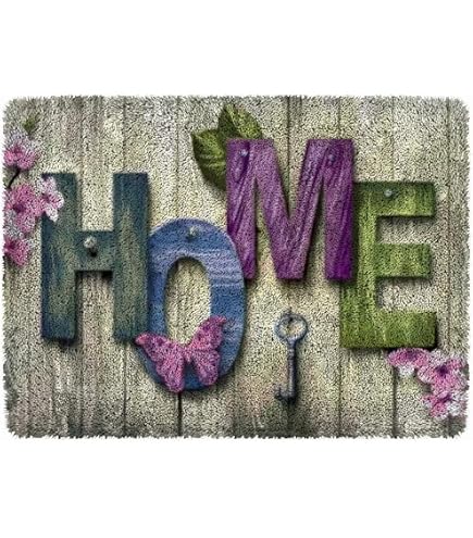 Shih Tzu DIY Latch Hook Rug Kit – 50x50cm Round, Includes Yarn, Hook & Pattern - View #7