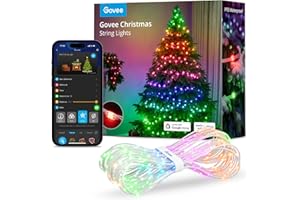 ‎GOVEE Govee Lampka bożonarodzeniowa 20 m, ozdoba bożonarodzeniowa na choinkę, do salonu, pokoju