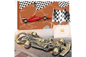 LULLEA Rennauto Geschenke für Männer, Rennauto Flaschenöffner, Geschenk für ihn Rennauto Fan, Bier Geschenke für Männer, Vatertagsgeschenk, Geburtstagsgeschenk für ihn, Vater, Ehemann, Opa, Freund
