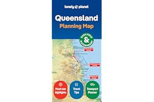 Lonely Planet Queensland Planning Map