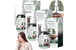 PLUVYZE 3 Pcs Lungenreinigung Respinature Herbal Spray Cleansing Lung Lungenspray Respi Nature Herbal Spray KräUterlungenreinigungsspray Herbal Lung Cleanse Lungenkraut Lungwort Nasenspray-30ML