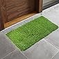 Kuber Industries PVC 45 MM Artificial Grass Door Mat - 24"x 15.2", Green (Grass0108), Standard