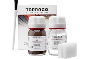 TARRAGO Self Shine Color Dye 25 ml | Tinte + Imprimación para Zapatos y Bolsos | Cubre Rozaduras y Desgastes del Calzado | Piel Natural y Sintético, 90 Colores