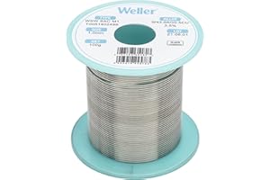Weller WSW SAC M1 (T0051402499) Fil De Soudage Sans Plomb Ø 1,0mm Alliage Sn96.5Ag3.0Cu0.5, Teneur De L'écoulement 3,5 % 100g