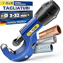 Tagliatubi Per Tubi In Rame, Acciaio E PVC - Set Con Sbavatore, Diametro 5-50mm, Per Idraulica E Fai Da Te - Foto 8