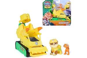 Paw Patrol The Dino Movie Rubble Dino Rescue Bulldozer leksak lastbil