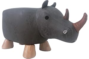 ‎HOQ HOQ Tierhocker für Kinder (Nashorn)