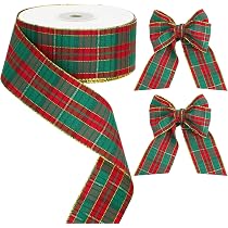 Weihnachts-Samtband Rot Mit Weißrand – 6 Yards Für Geschenke & Deko