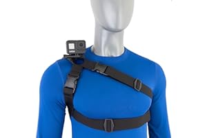 STUNTMAN 360 High Stability Shoulder Mount for Action Cameras - Fits GoPro, DJI Osmo (Action 5 Pro, 4, 3, 2), Insta360 (Ace Pro, Ace, ONE RS, ONE R), and Others