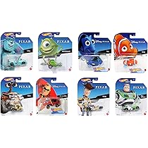 Hot Wheels Collectors Disney Pixar Character Cars Complete
