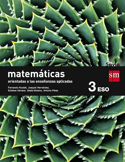 Portada de Matemáticas orientadas a las ciencias aplicadas. 3 ESO. Savia