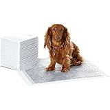 Amazon Basics Tappetini al carbone con controllo degli odori per l'addestramento di cani e cuccioli,prova di perdite con supe
