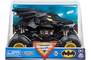 Monster Jam, Batman Monster Truck, véhicule Collector moulé sous Pression, échelle 1:24
