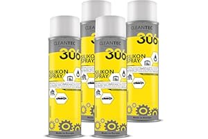 ‎CMS CLEANTEC GMBH CleanTEC 306 Silikonspray 500ml farblos, schmiert, pflegt, schützt Gummi-, Kunststoff-, Holz- und Metallteile (4)